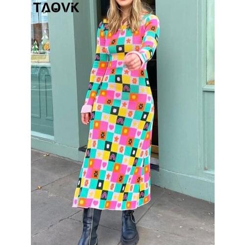 TAOVK Fashionable Dresses In A Cage