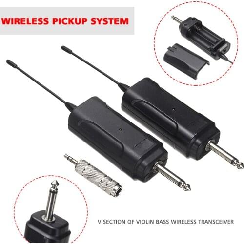High Quality Guitar Wireless System Transmitter Receiver Light Weight Audio Transmitters Adapter For Electric Guitar/Violin/Bass