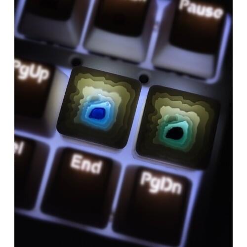 Gaming Keyboard Keycaps For Mechanical Keyboard Gift Cartoon Resin Key Cap Resin 1pc