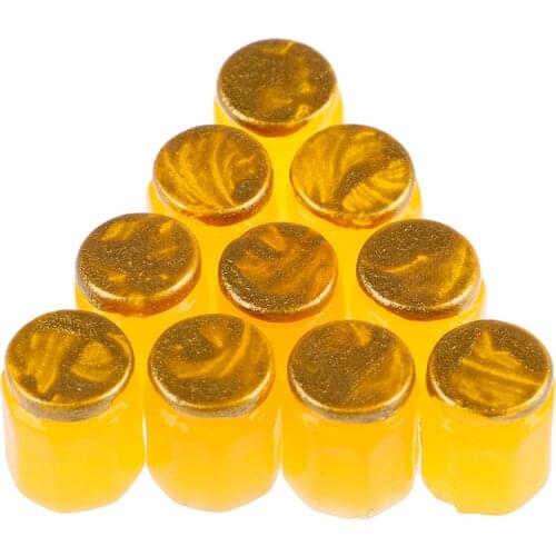 10PCS Resin Fruit Honey Tea Jam Jars Cup Cabochon Dollhouse Miniature Honey Pomelo Tea Simulation Food DIY Toy Doll House