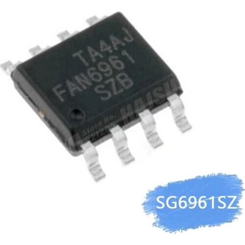 10pcs/lot SG6961SZ SG6961 = FAN6961SZB = FAN6961SYB = FAN6961 SOP-8