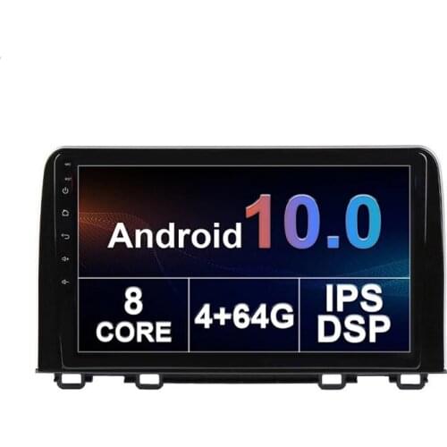 2 Din Android 10 Car Radio Multimedia Video Player For Hond CRV 2017 2018 2019 Audio Navigation GPS Head Unit 4+64G