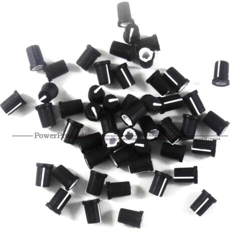 200pcs OEM DAA1204 TRIM / GAIN KNOB For Pioneer DJM800 DJM900 DJM2000 Black
