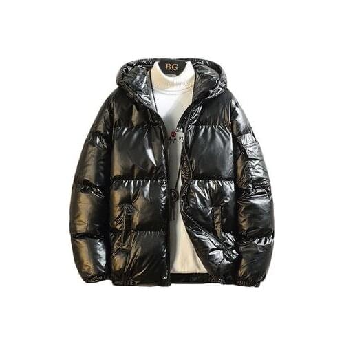 2020 men and women down jacket plus size silver/black/gold/bright blue hooded parka winter down jacket men and women cotton coat