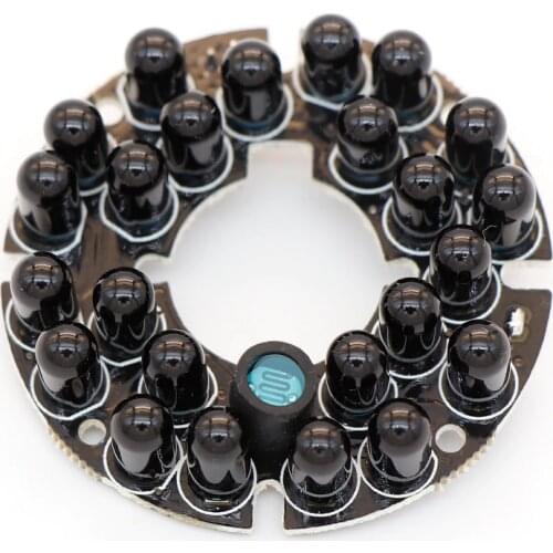 940nm 90 degrees 24 Grain 5V IR LED board diameter 44mm(custom made)