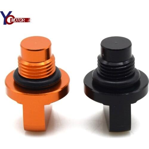CNC Engine Oil Drain Plug Bolt Screw Motorcycle For 1050 1090 1190 1290 Adventure R RC8 Super 125 200 390 2013-2017