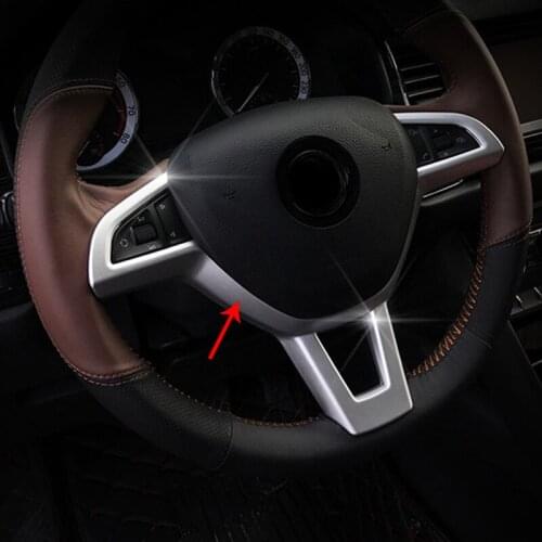 1pc for Skoda Superb 2016-2019 Steering wheel Decorative frame