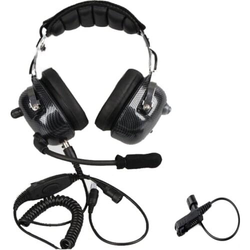 Two Way Radio Headset For Motorola DP2000 DP2400 DP2600 DP3441 XPR3300 XPR3500 XIR P6600