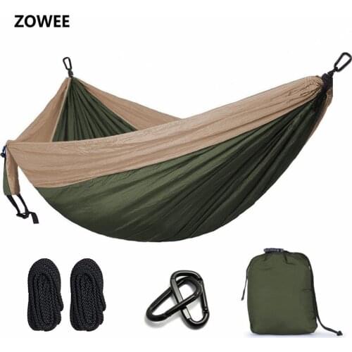 Camping Parachute Hammock Survival Garden Outdoor Furniture Leisure Sleeping Hamaca Travel Double Hammock 300*200cm