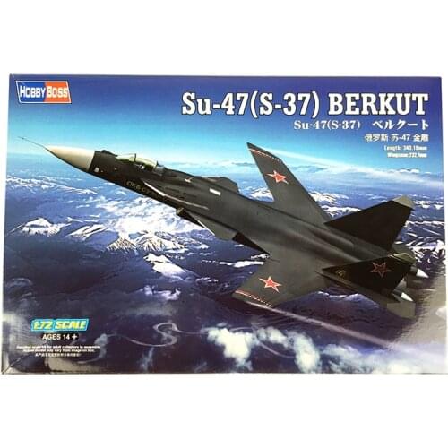 Trumpeter 80211 1/72 SU47(S-37) Berkut Fighter Bomber Aircraft Model Jet Plane TH06158-SMT6