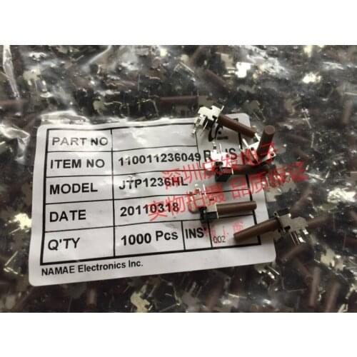 JTP1236HL South Korea Touch Switch 6*6*17 With Stand Horizontal 2 Foot Buttons Jog