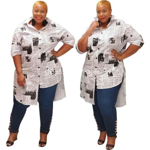 Print African Dresses for Women Vetement Femme 2020 Long Sleeve Dress African Clothes Fashion Dashiki Africa Shirt Dress Ladies