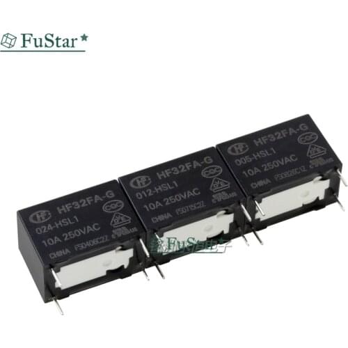5PCS HF32FA-G-012-HSL1 05V 12V 24V DIP4 Normally Open 10A Relay HF32FA-G HSL1 005-HSL1 024-HSL1 012-HSL1 HF32FA-G-005-HSL1 HOT