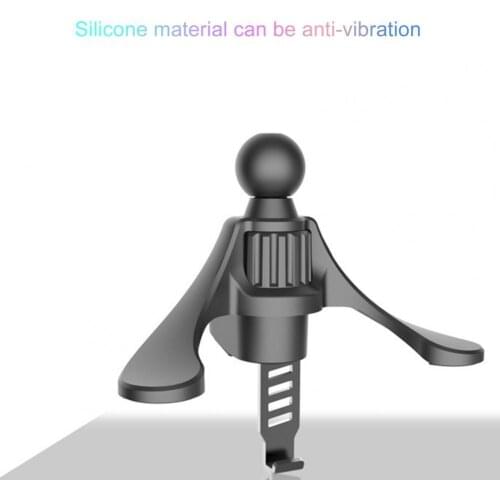 Round Car Air Vent Clip Upgrade Version Phone Holder Clip Universal Wheel 360° Rotation Y-Shaped Support Car Phone Holder Stand