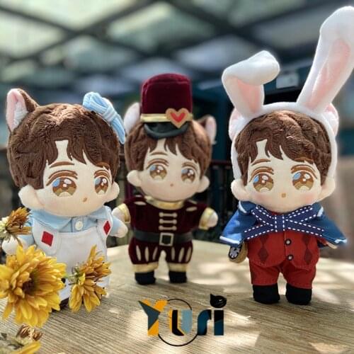 Yuri Zhen Hun Zhu yilong star rabbit suit costume fit for plush doll toys stuffed cute Cosplay prop Limited fashion Gift new C
