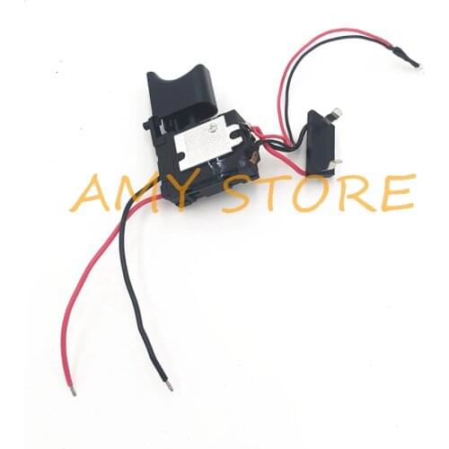 7.2V-24V 16A for Lithium Battery Cordless Drill Switch Speed Control Electric Drill Trigger Switch with Small Light FA2-16/1WEK