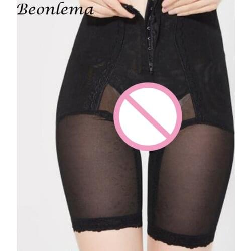 Beonlema Waist Trainer Body Shaper Slimming High Waist Tummy Control Panties 5XL Plus Size Butt Lifter Modeling Straps Underwear