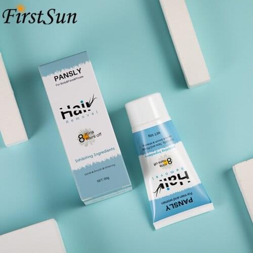 2 In 1 Hair Removal Inhibitor Cream Underarm Hand Leg Body Beard Bikini Painless Facial Hair Remover Spray Smooth Whitening Care