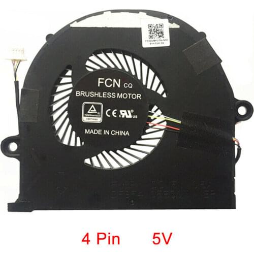 JIANGLUN New For ASUS ROG Strix GL503 GL503VD FX503 FX503VD CPU Cooling Fan 4Pin 5V