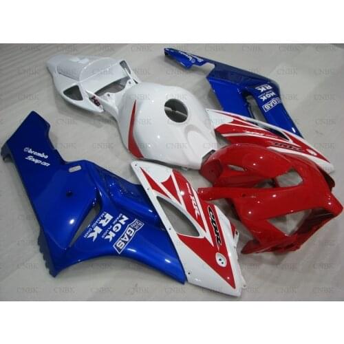 Fairing Kits for CBR 1000RR 04 CBR1000RR Fairings 04 CBR 1000RR Plastic Fairings 2004 - 2005 Blue Red White