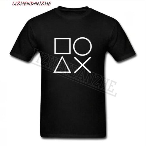 NEW 2020 Fashion Creative game US Size Print Summer T-Shirt Cotton Playstation Controller boy T Shirt XS-3XL 0229