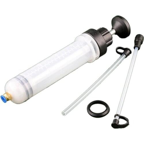 NEW-Car Oil Fluid Extractor Car Tool Filling Syringe Delivery Bottle Manual Oil Fluid Transfer Pump 200Cc