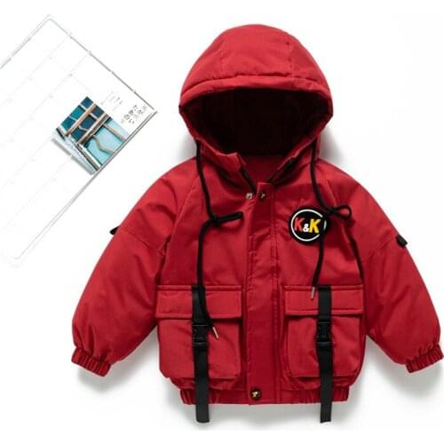 1 2 3 4 5 Years Withstand The Severe Cold Boys Jacket Winter Thick Keep Warm Outerwear Coat For Boy Heavy Children Clothes