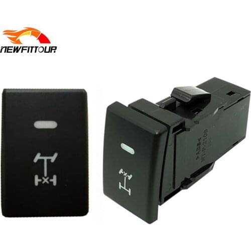 For Isuzu D-MAX Car Differential Lock Control Switch Front Rear Diff Lock Switch Button With Connection Wire Auto Accessories