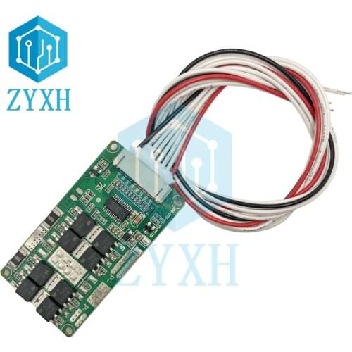 BMS 7S 24V 18A Lithium 18650 Battery Charging Protection Board PCB PCM Common Port For Electric Tools/UPS Power Bank/Ebike
