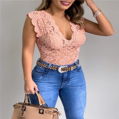 Casual Solid Color Ladies Crop Top Sexy Lace Cami Bralette Crochet Vest Trend Ladies Lace Hollow Out Crop Top For Women