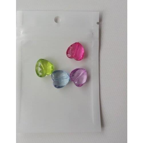 200pcs Translucent Gift Jewelry Pouches Bags Zip Lock Plastic Bags With Zipper Jewelry Bag Packaging Display Storage For Jewelry