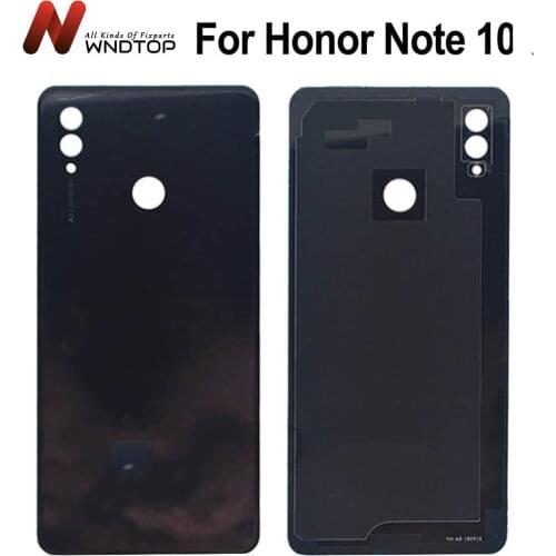 For Huawei Honor Note 10 Glass Battery Back Cover Panel Rear Cover Housing Door Honor Note10 Battery Cover Replacemt Parts
