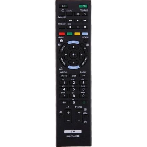 Top Remote Control Replacement for SONY TV RM-ED050 RM-ED052 RM-ED053 RM-ED060