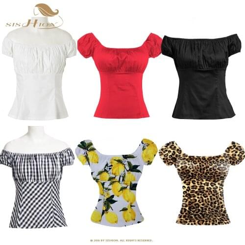 SISHION tee shirt femme Cotton Vintage Women t shirt TP204 Fruit Print Lemon Pineapple Summer Tops camisa mujer