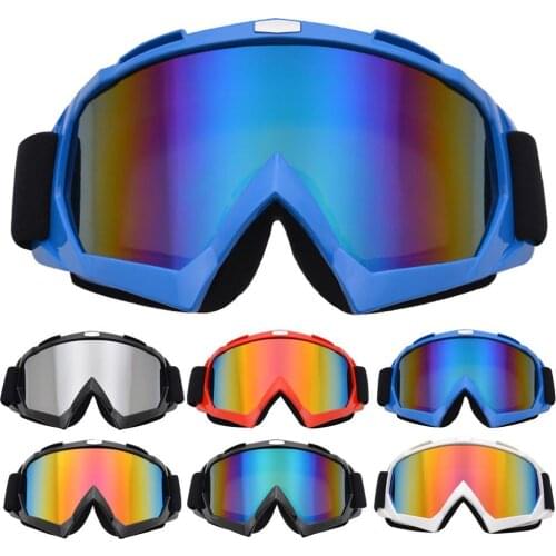 1pcs Winter Windproof Anti-UV Skiing Goggles Outdoor Sports Ski Motorcycle Off-Road Protect Glasses Dustproof Cycling Sunglasses