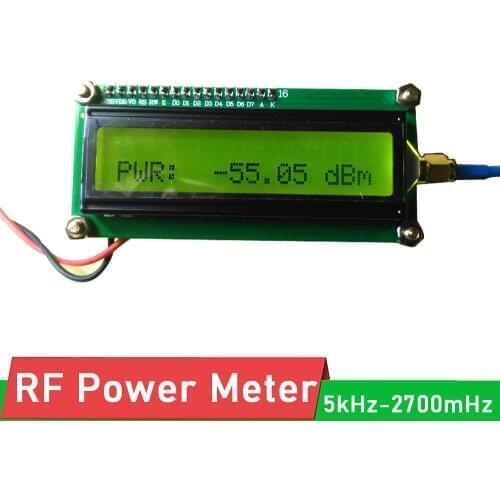 5kHz to 2700mHz simple RF power meter Broadband space signal detection meter GL2700 for HAM radio