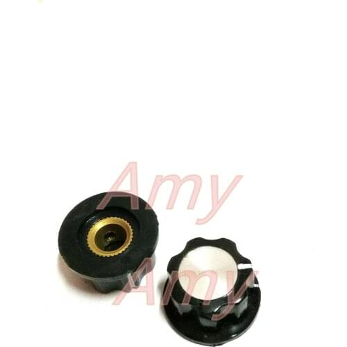 50pcs/lot A-1 bakelite knob knob cap cap 20*11 potentiometer potentiometer knob 6MM internal hole of the lock scre