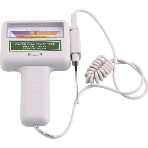 PH Value Tester Chlorine Water Quality Tester Portable Spa Swimming Pool Aquarium PH Test Instruments