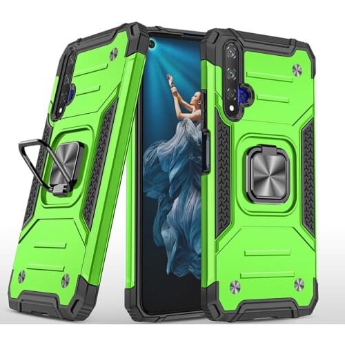 Shockproof Case for Huawei Nova 5T Case Cover Military Armor Protective Ring Holder Magnet Phone Case Nova 5 T Nova5T