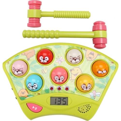 Children Electric Funny Whack A Hamster Game Machine Interactive Toy Kids Gift