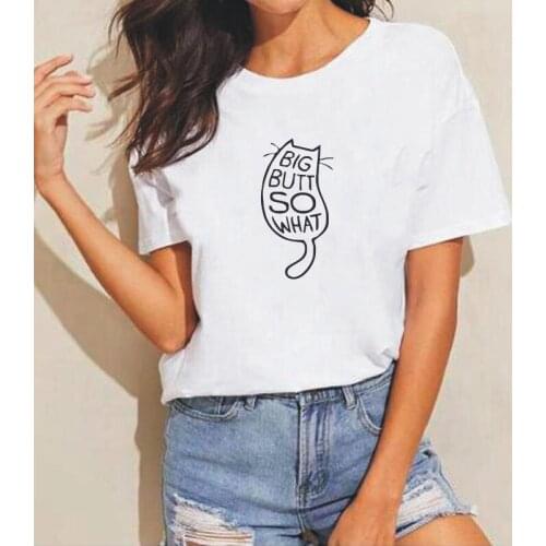 Summer New T Shirt Women Cotton Feather Graphic Tee Women Short Sleeve Tshirt Cotton Women Casual Femme T-shirts