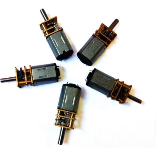 N20 DC 12V 1000rpm min gear Motor , Robot Motor with Metal Gear Box, model car / boat motor. toy model motor