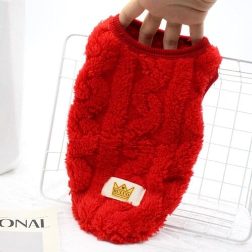 2022 New Dog Clothes Winter Pet Coat Vest Hoodies Soft Warm Dog Clothing Outfit Garment Puppy Costume Apprel Samll Dog Apparel S