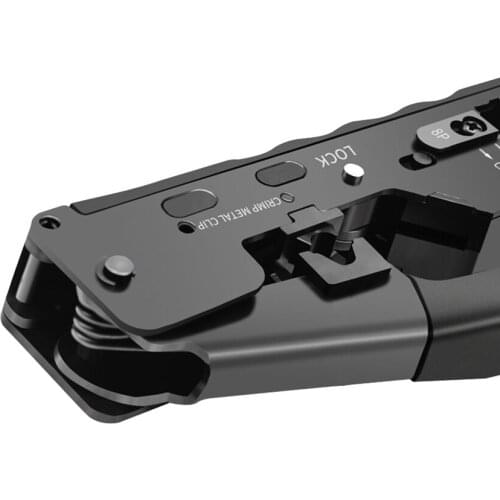 Network Telecom Crimping Tool for Cat7 Cat8 Tail Clip Rj45 Cat5e Cat6 Cable Clamp Rj11 6p Telephone Line Connector Clamp Pliers