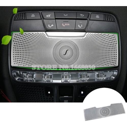 Interior Front Reading Light Lamp Cover Trim 1pcs For Benz E Class W213 S213 2017-2021 Car accesories interior Car decoration