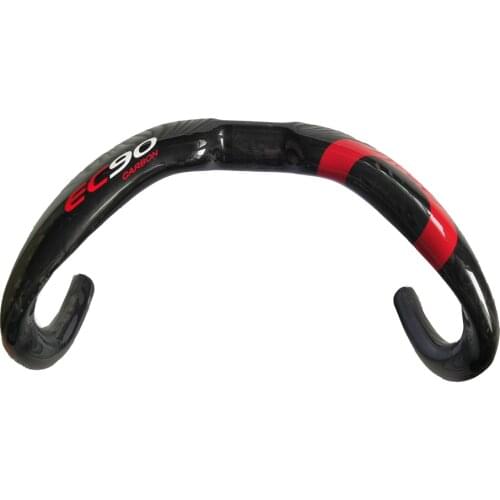2019 EC90 New design Full carbon fiber TT Bicycle handlebar road bike handle Dead fly bike Handlebar Site 375 380MM UD Granules