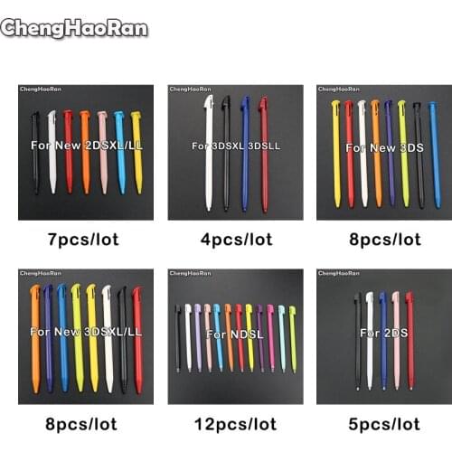 ChengHaoRan Plastic Stylus Pen Game Console Screen Touch Pen for Nintend New 3DS 2DS LL XL for 3DS XL NDSL Console Accessories
