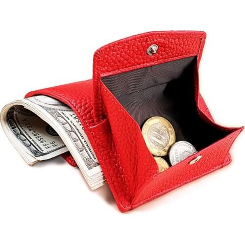 Japan Style Woman Wallet Genuine Leather Wallets Women Wallet Short Small Rfid Card Holder Wallets Ladies Coin Purse Portfel