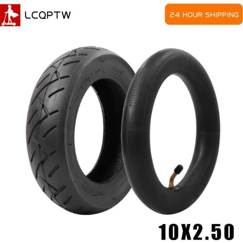 10X2.50 tire Inner Tube 10x2.5 Tube Innertube with bent valve 45 Degree valve for baby Stroller Pram Scooter 10Inch scooter tyre