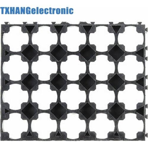 4x5 Cell 18650 Batteries Spacer Radiating Shell Plastic Heat Holder Bracket diy electronics